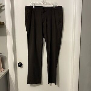 Tommy‎ Bahama Gray Flat Front Dress Pants 36x32
